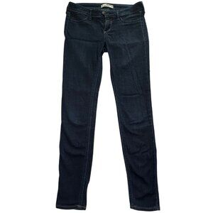 Hollister Skinny Jeans Dark Wash W25 L27 Size 1S Low Rise